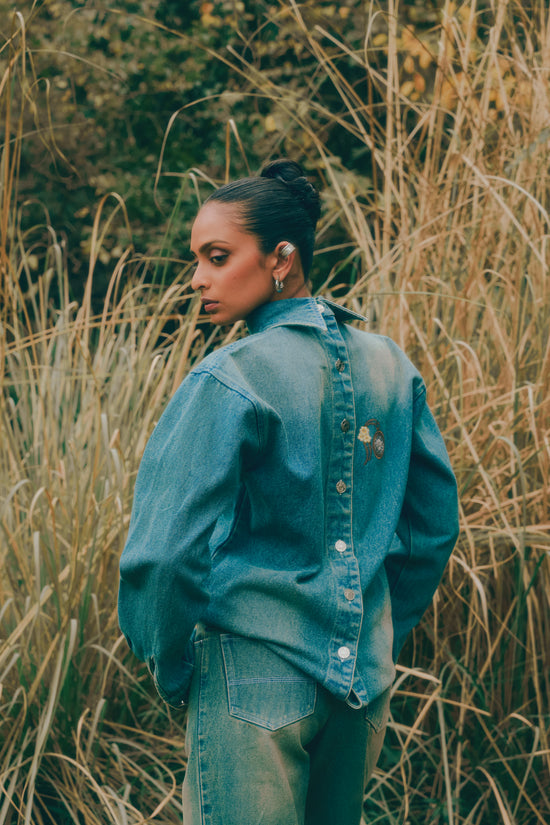 Reverse Denim Shirt