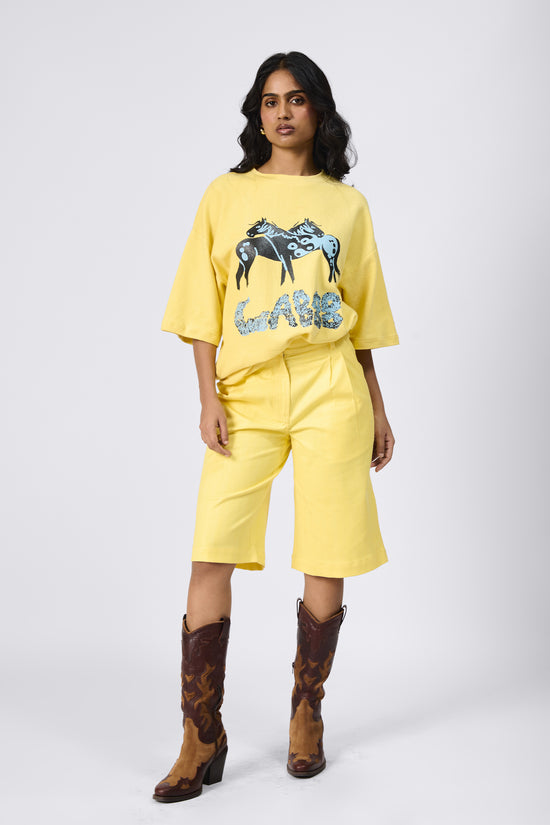 Twill Long Shorts